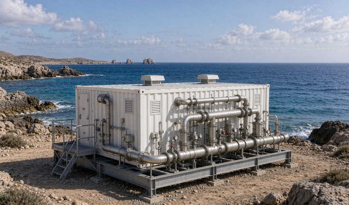 Modular Skid-mounted RO System for Island Seawater Desalination Projects